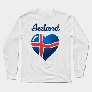 I love Iceland Long Sleeve T-Shirt